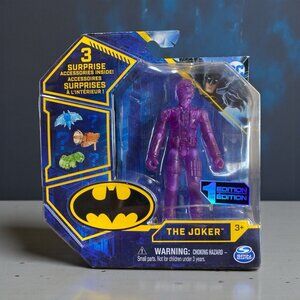 Spin Master DC Comics The Joker Translucent Purple Chase 4" 2020 Batman New